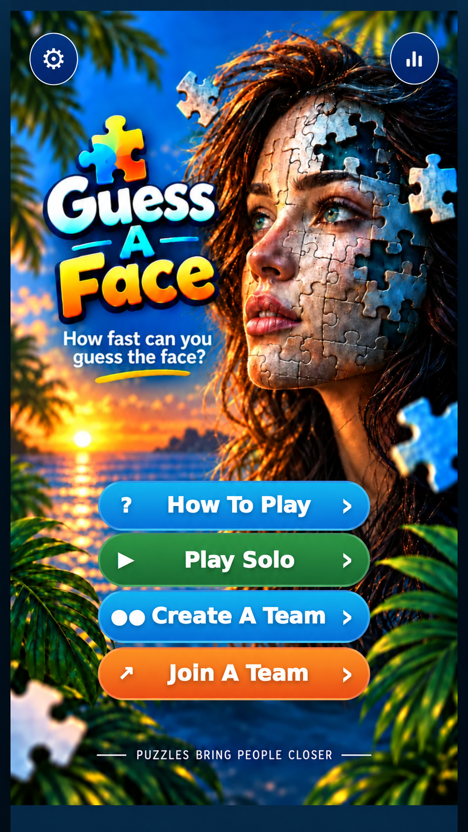 Guess A Face — How fast can you guess the face?